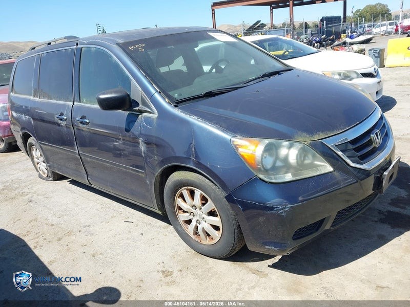 2010 HONDA ODYSSEY EX-L – Lot 45104151 auction photo