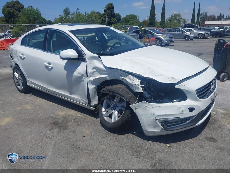 2014 VOLVO S60 T5 – Lot 45104536 auction photo