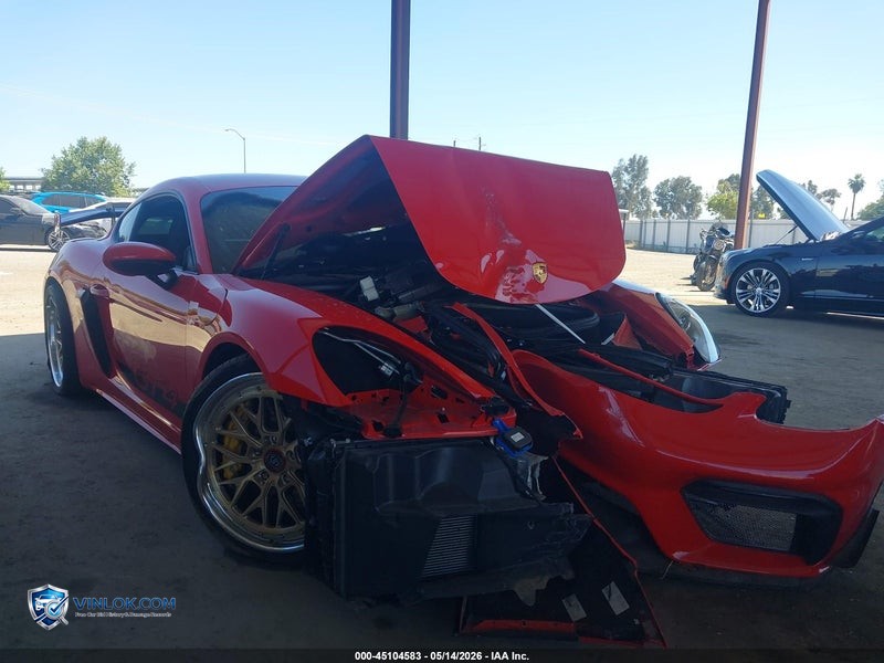 2021 PORSCHE 718 CAYMAN GT4 – Lot 45104583 auction photo