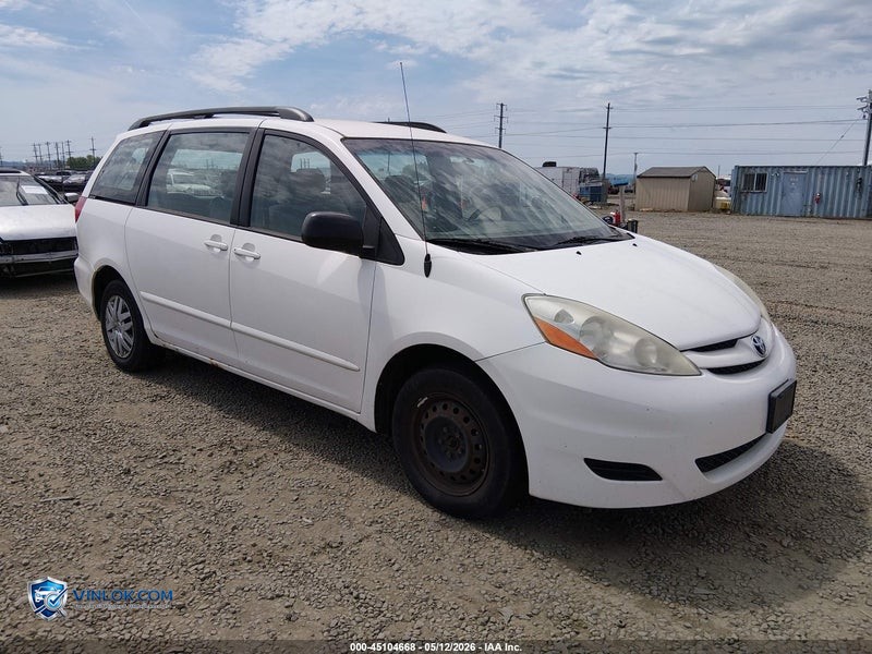 2008 TOYOTA SIENNA CE – Lot 45104668 auction photo