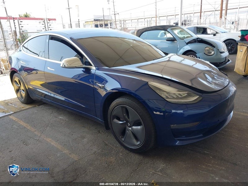 2019 TESLA MODEL 3 LONG RANGE/MID RANGE/STANDARD RANGE/STANDARD RANGE PLUS – Lot 45104739 auction photo
