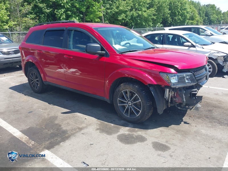2018 DODGE JOURNEY SE AWD – Lot 45105600 auction photo