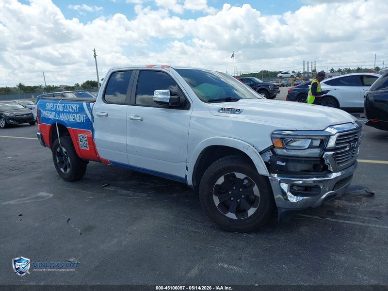 2020 RAM 1500 LARAMIE  4X2 6'4 BOX – Lot 45106057 auction photo