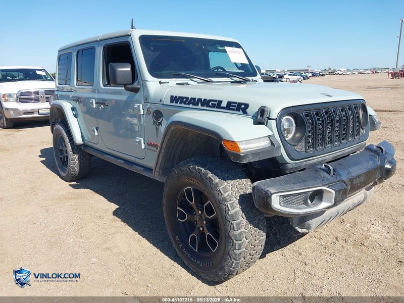 2024 JEEP WRANGLER 4-DOOR RECON 4X4 – Lot 45107215 auction photo