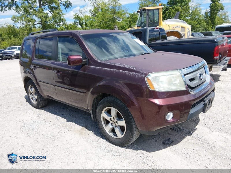 2010 HONDA PILOT EX-L – Lot 45107405 auction photo