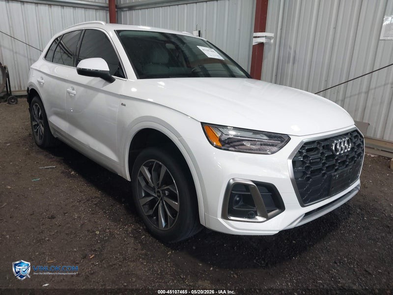 2022 AUDI Q5 PREMIUM PLUS 45 TFSI S LINE QUATTRO S TRONIC – Lot 45107465 auction photo