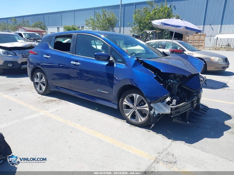 2018 NISSAN LEAF SV – Lot 45107696 auction photo