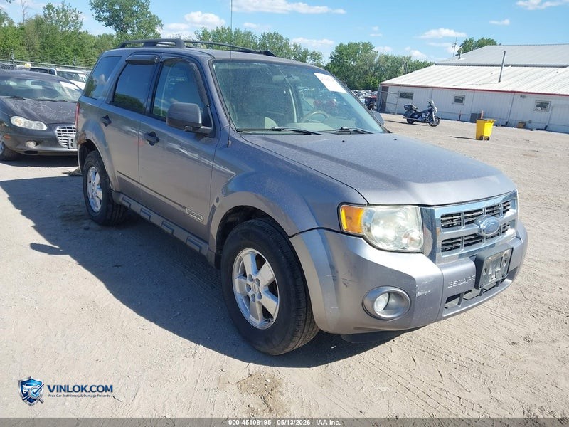 2008 FORD ESCAPE XLT – Lot 45108195 auction photo