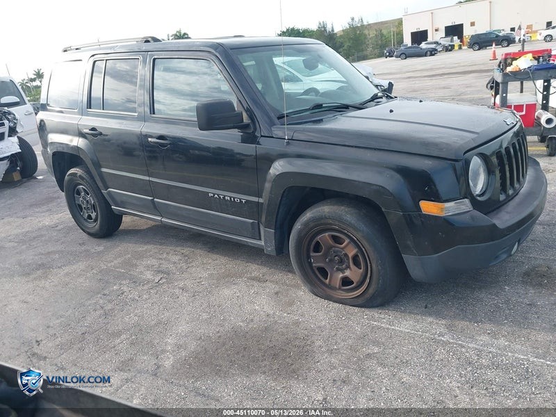 2016 JEEP PATRIOT SPORT – Lot 45110070 auction photo