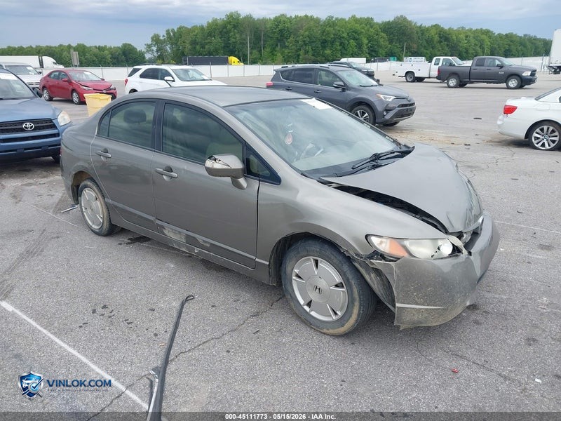 2008 HONDA CIVIC HYBRID   – Lot 45111773 auction photo