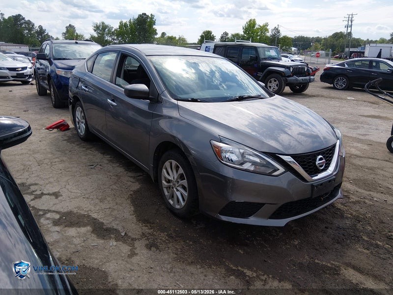 2019 NISSAN SENTRA SV – Lot 45112503 auction photo