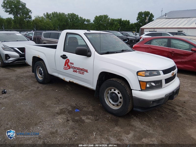 2012 CHEVROLET COLORADO WORK TRUCK – Lot 45112849 auction photo