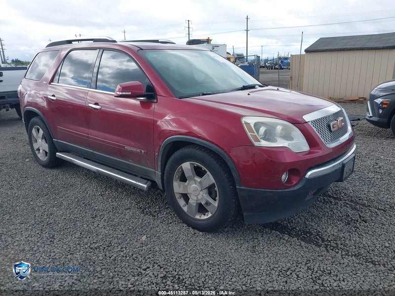 2007 GMC ACADIA SLT-1 – Lot 45113257 auction photo