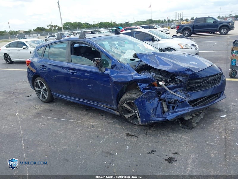 2018 SUBARU IMPREZA 2.0I SPORT – Lot 45114233 auction photo