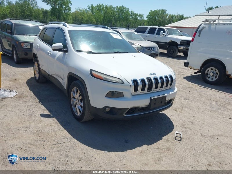2017 JEEP CHEROKEE LIMITED 4X4 – Lot 45114420 auction photo