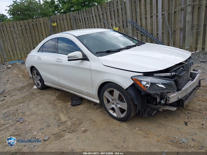 2015 MERCEDES-BENZ CLA 250 4MATIC – Lot 45114573 auction photo