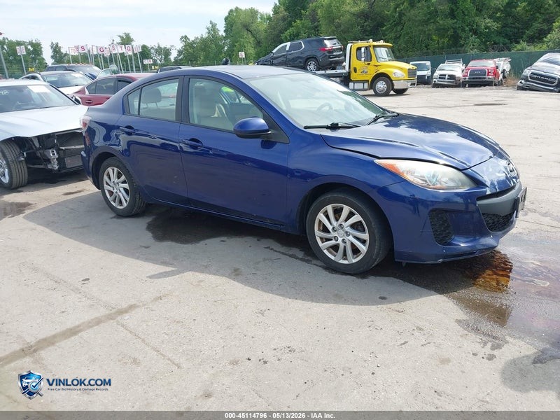 2012 MAZDA MAZDA3 I TOURING – Lot 45114796 auction photo