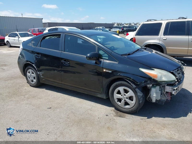 2010 TOYOTA PRIUS II – Lot 45116591 auction photo