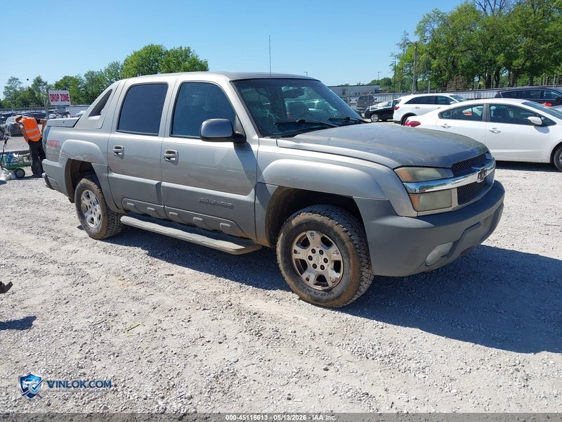 2002 CHEVROLET AVALANCHE 1500   – Lot 45116613 auction photo