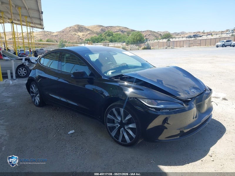 2024 TESLA MODEL 3   – Lot 45117139 auction photo