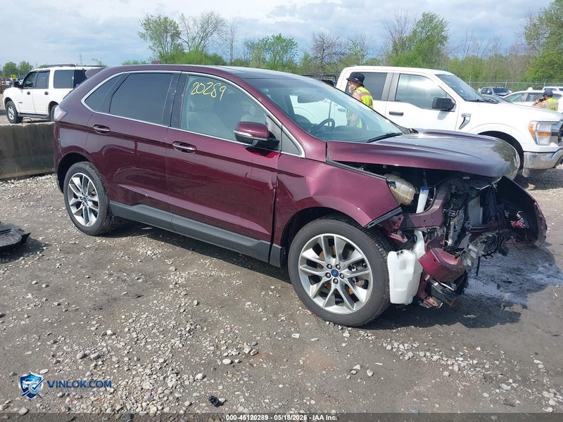 2018 FORD EDGE TITANIUM – Lot 45120289 auction photo