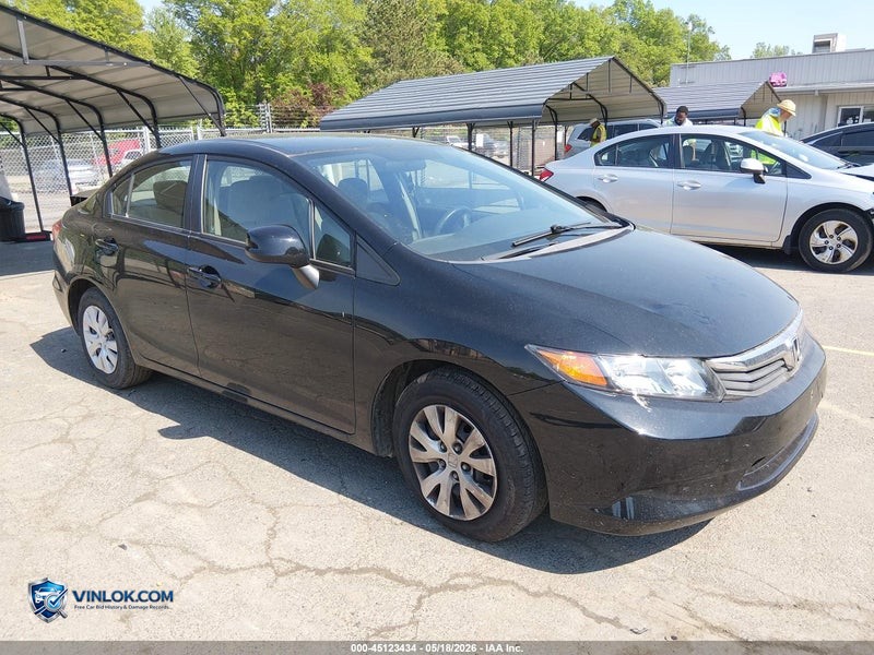 2012 HONDA CIVIC LX – Lot 45123434 auction photo
