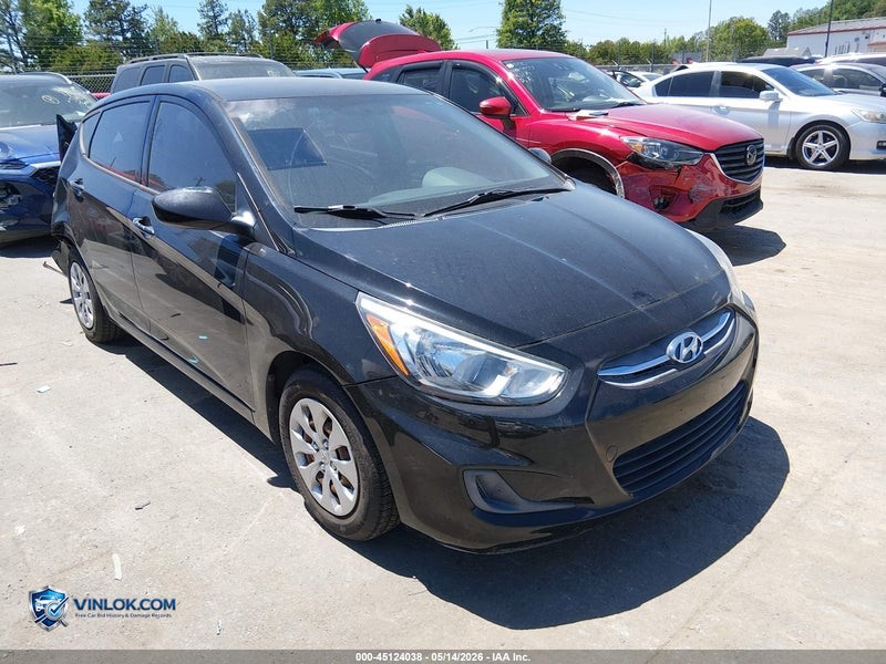 2015 HYUNDAI ACCENT GS – Lot 45124038 auction photo