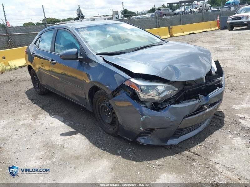 2015 TOYOTA COROLLA LE – Lot 45124405 auction photo