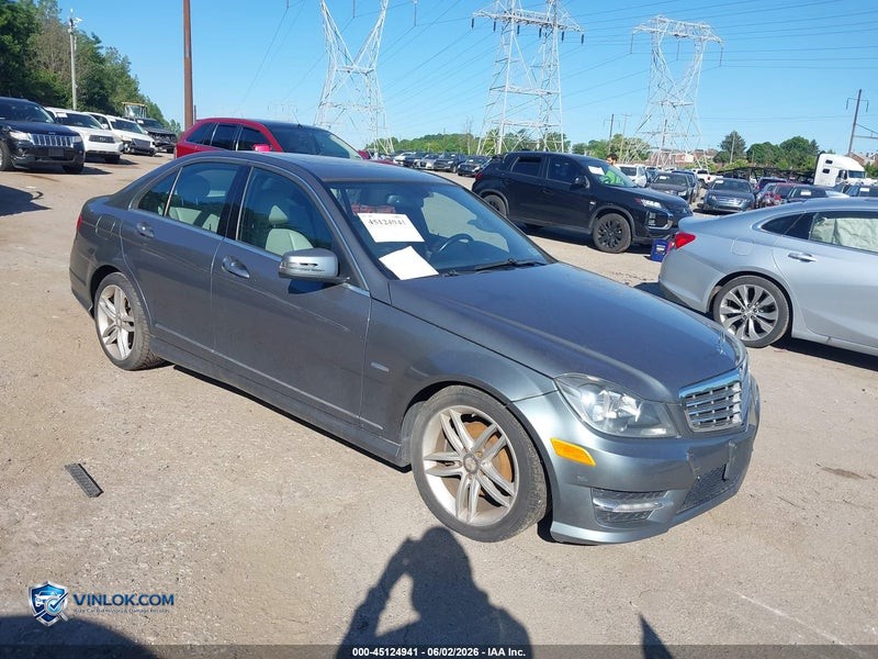 2012 MERCEDES-BENZ C 250 LUXURY/SPORT – Lot 45124941 auction photo
