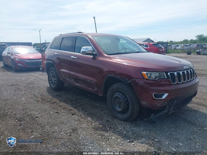 2017 JEEP GRAND CHEROKEE LIMITED 4X4 – Lot 45125001 auction photo