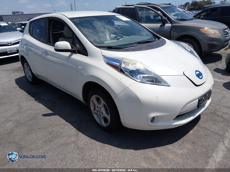 2012 NISSAN LEAF SL – Lot 45126280 auction photo