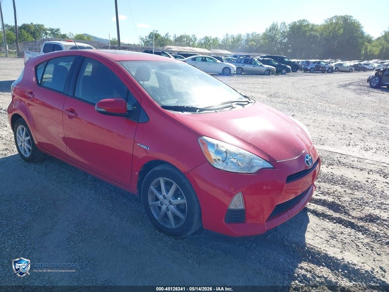 2014 TOYOTA PRIUS C THREE – Lot 45126341 auction photo