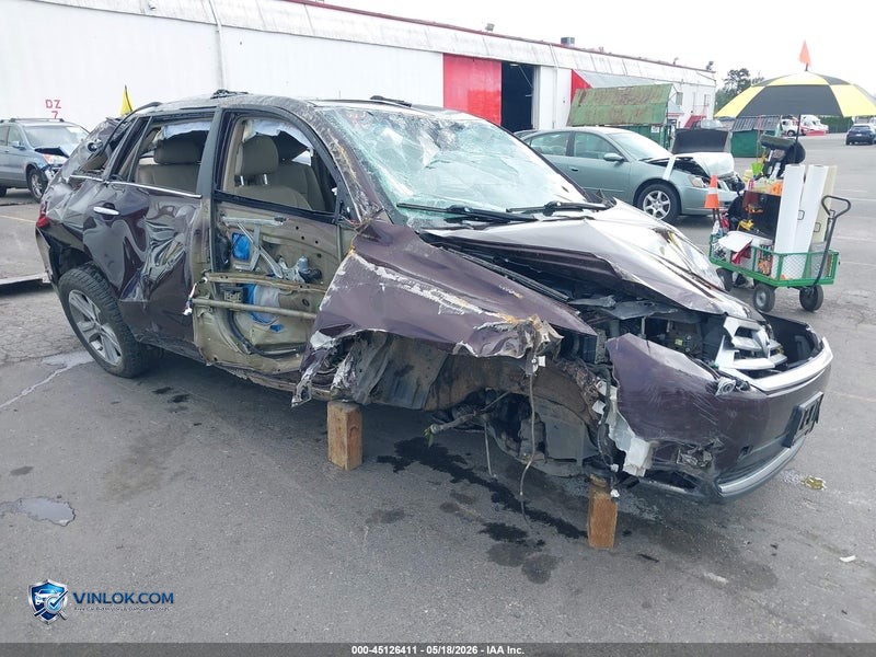 2013 TOYOTA HIGHLANDER LIMITED V6 – Lot 45126411 auction photo