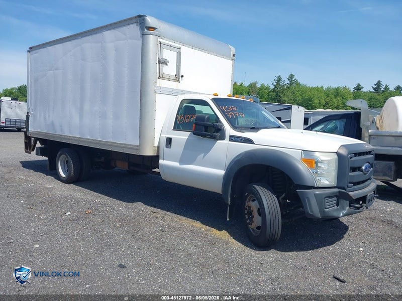 2013 FORD F-550 CHASSIS XL – Lot 45127972 auction photo