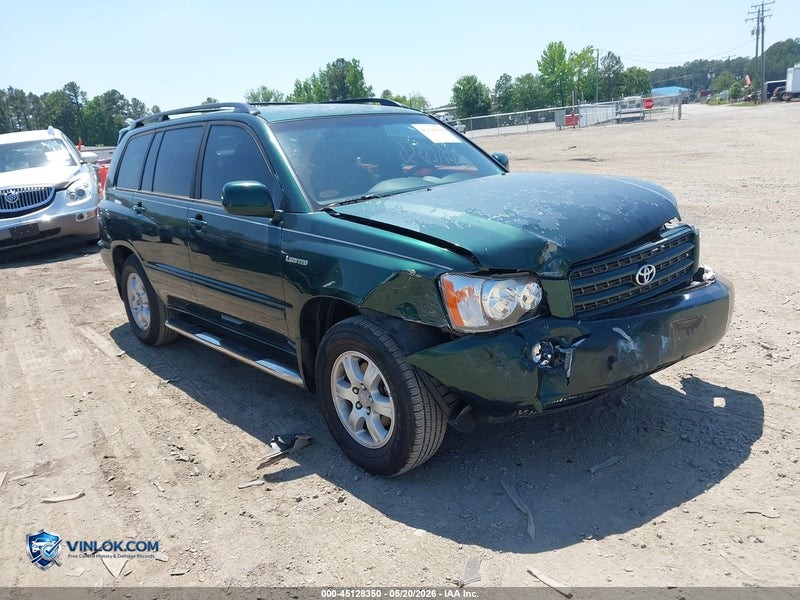 2001 TOYOTA HIGHLANDER V6 – Lot 45128350 auction photo
