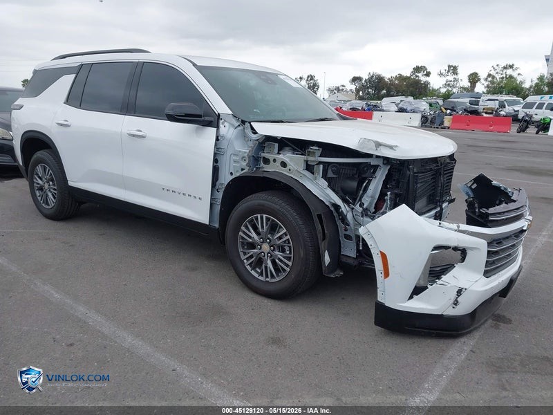 2025 CHEVROLET TRAVERSE FWD LT – Lot 45129120 auction photo