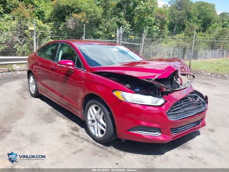 2016 FORD FUSION SE – Lot 45129197 auction photo