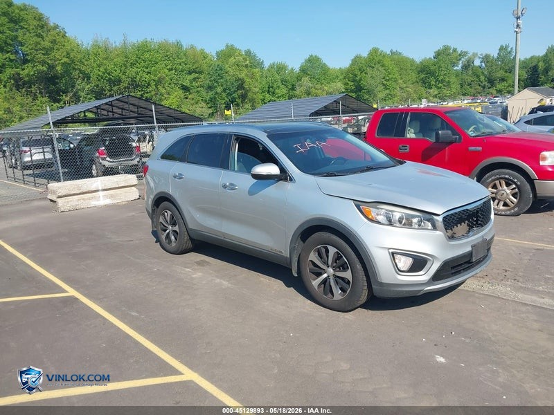 2016 KIA SORENTO 3.3L EX – Lot 45129893 auction photo