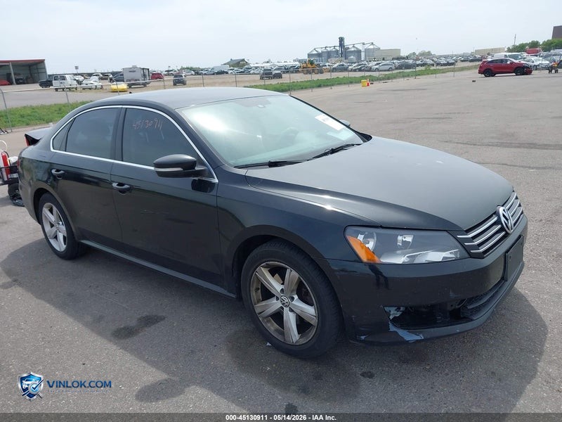 2013 VOLKSWAGEN PASSAT 2.5L SE – Lot 45130911 auction photo