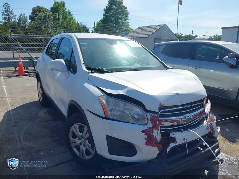 2015 CHEVROLET TRAX 1LS – Lot 45132018 auction photo