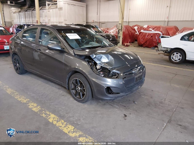 2012 HYUNDAI ACCENT GLS – Lot 45132580 auction photo