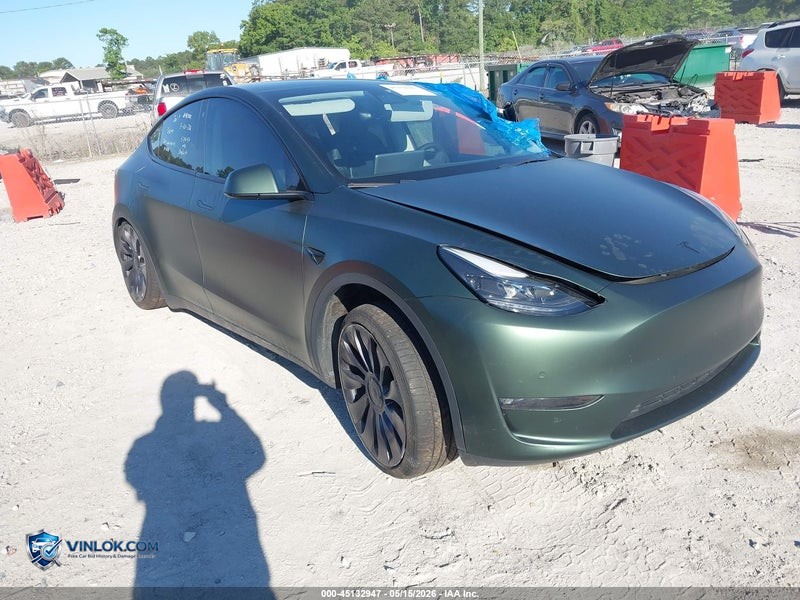 2022 TESLA MODEL Y PERFORMANCE DUAL MOTOR ALL-WHEEL DRIVE – Lot 45132947 auction photo