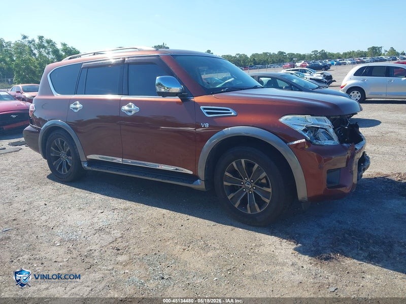 2018 NISSAN ARMADA PLATINUM – Lot 45134480 auction photo