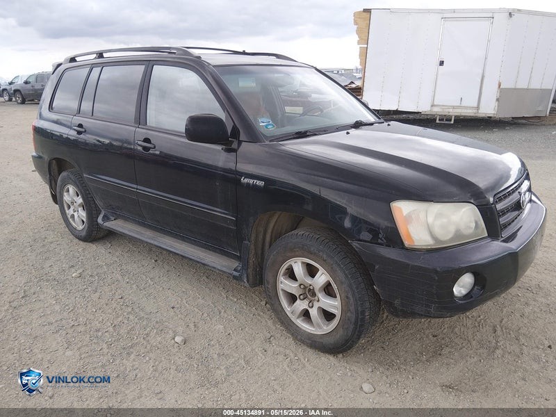 2003 TOYOTA HIGHLANDER LIMITED V6 – Lot 45134891 auction photo