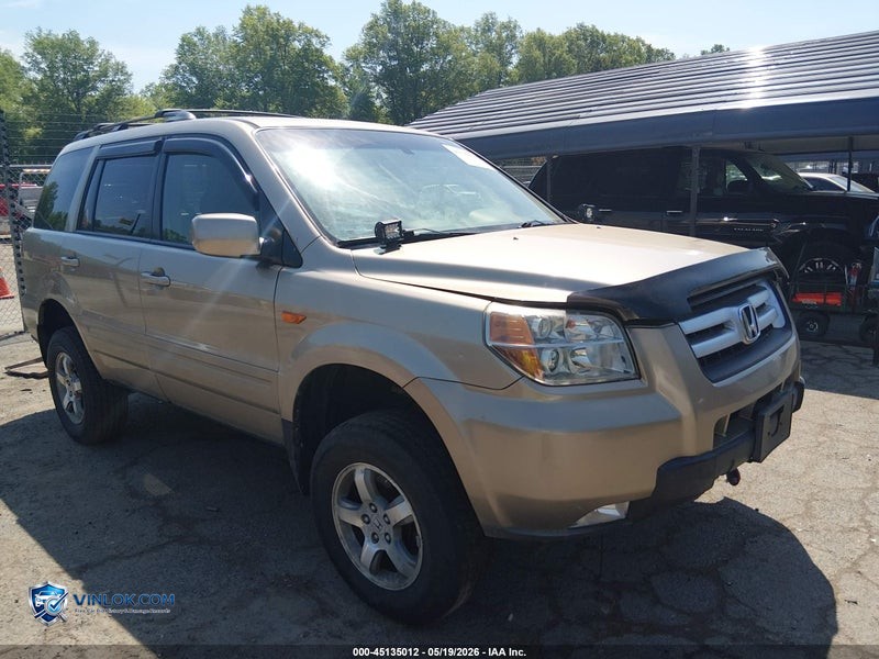 2007 HONDA PILOT EX-L – Lot 45135012 auction photo
