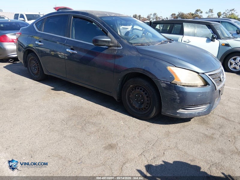 2013 NISSAN SENTRA S – Lot 45135091 auction photo