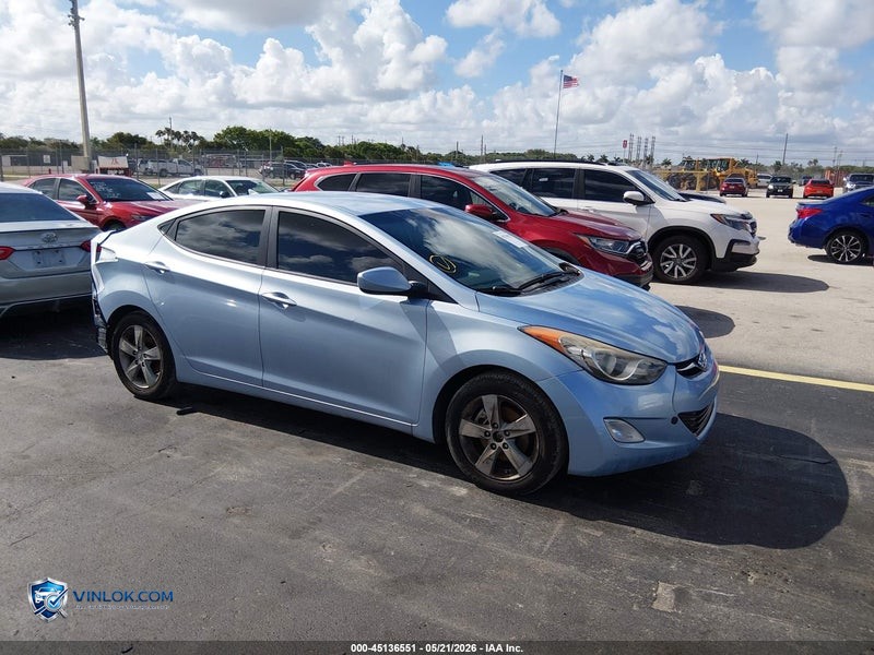 2012 HYUNDAI ELANTRA GLS (ULSAN PLANT) – Lot 45136551 auction photo