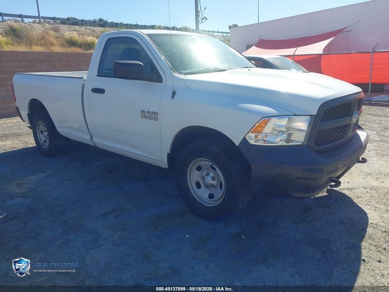 2017 RAM 1500 TRADESMAN  4X4 8' BOX – Lot 45137099 auction photo