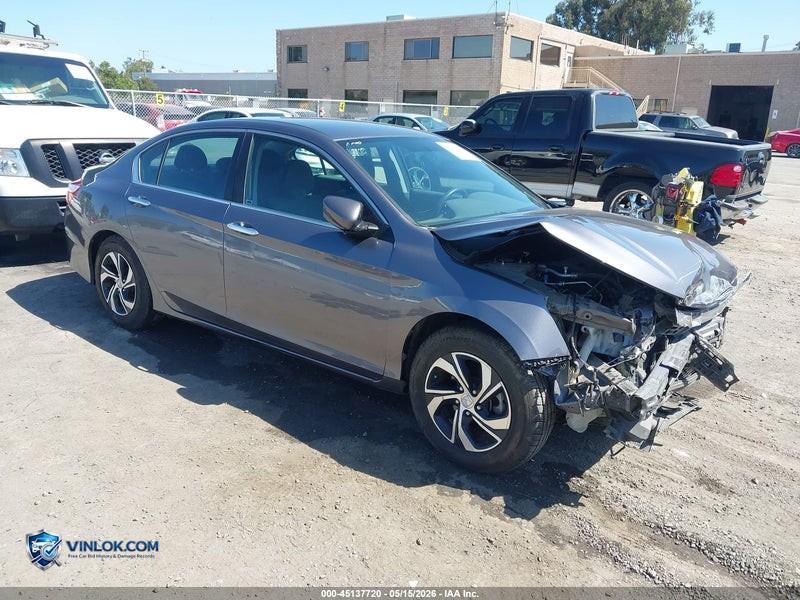2016 HONDA ACCORD LX – Lot 45137720 auction photo