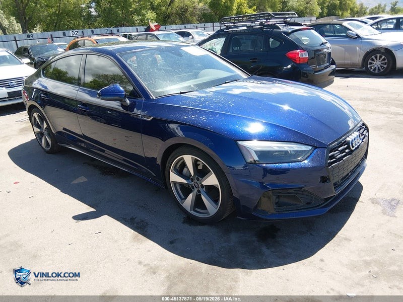 2020 AUDI A5 SPORTBACK PREMIUM PLUS 45 TFSI QUATTRO S TRONIC – Lot 45137871 auction photo